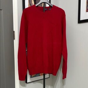 Izod - Red Crew Neck Sweater